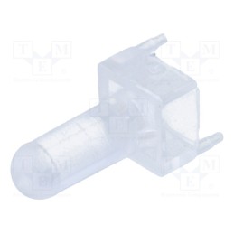 5 pcs x BIVAR - VLP-400-R - Fiber for LED, round, Ø3mm, Front: convex