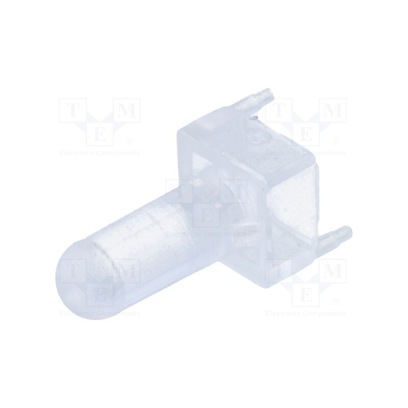 5 pcs x BIVAR - VLP-400-R - Fiber for LED, round, Ø3mm, Front: convex