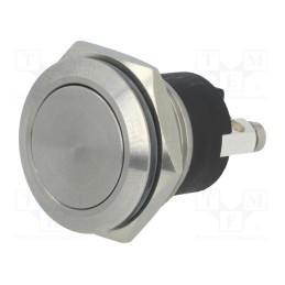 1 pcs x BULGIN - MP0037 - Switch: vandal resistant, Pos: 2, SPST, 1A/50VAC, 1A/50VDC, IP68
