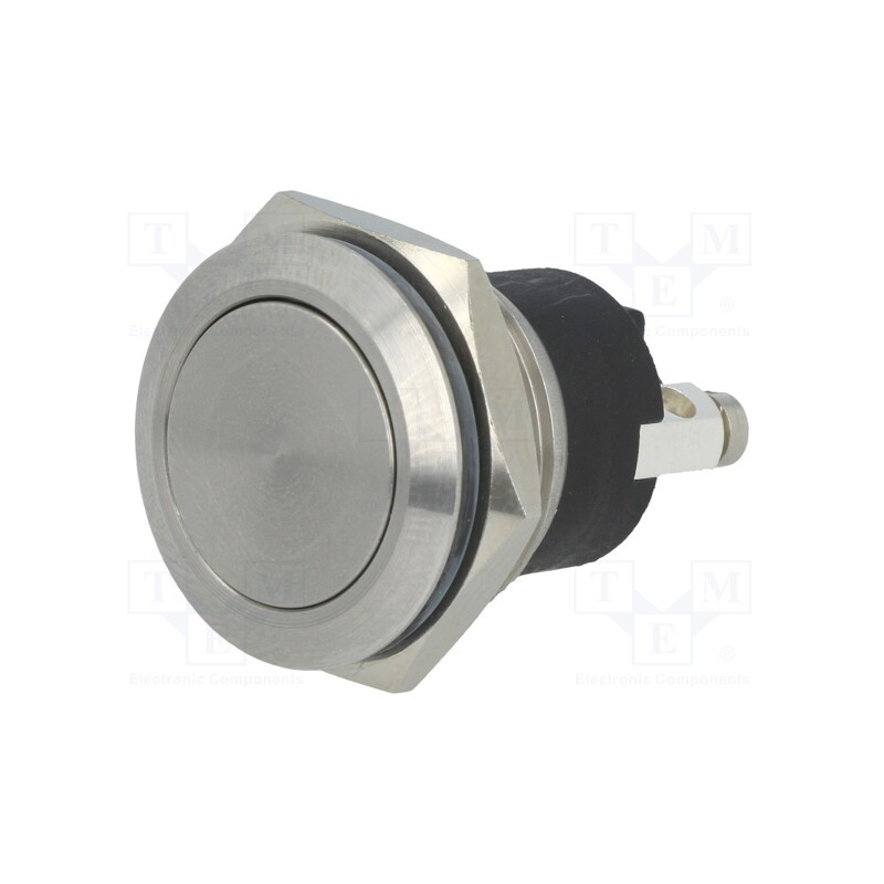1 pcs x BULGIN - MP0037 - Switch: vandal resistant, Pos: 2, SPST, 1A/50VAC, 1A/50VDC, IP68