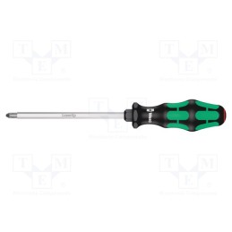 1 pcs x WERA - 5008753001 - Screwdriver, Phillips, PH3, Blade length: 150mm