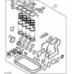 Vpb9206 vapormatic engine repair kit
