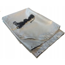 Bison tarpaulin roof cover with 056 5050940022