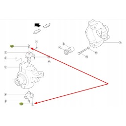 0011388320 kingpin bolt m14 x 35