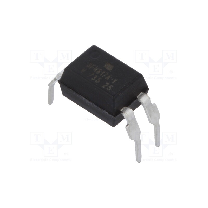 2 pcs x VISHAY - SFH617A-1X006 - Optocoupler, THT, Ch: 1, OUT: transistor, Uinsul: 5.3kV, Uce: 70V