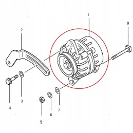 Alternator No. 40109286 LS Tractor