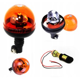 Warning lamp h1 12 24v plus threaded pin