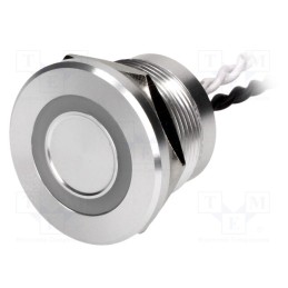 1 pcs x ONPOW - PS223P10YNT1W12VT - Switch: piezoelectric, Pos: 2, SPST-NO, 0.2A/24VAC, 0.2A/24VDC