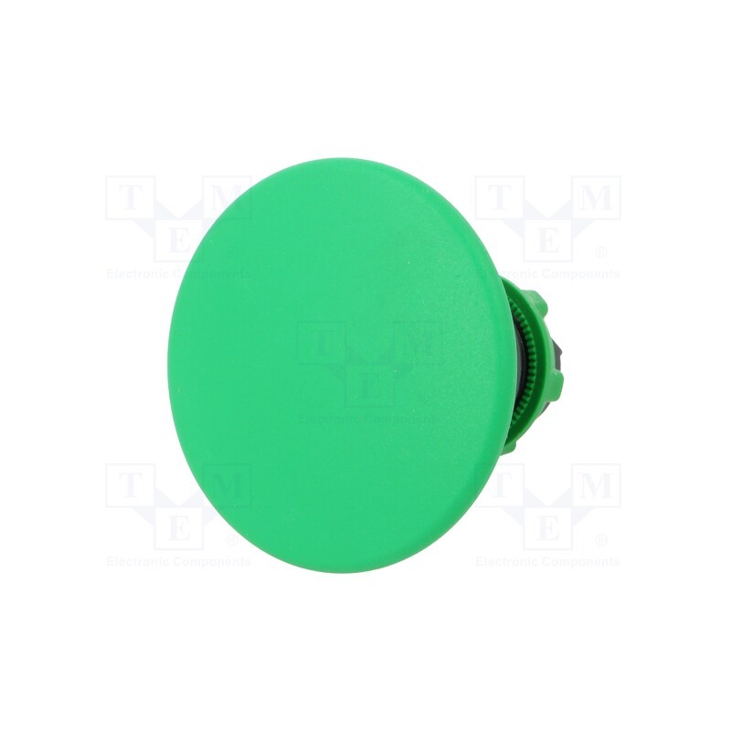 1 pcs x SCHNEIDER ELECTRIC - ZB5AR3 - Switch: push-button, 22mm, Stabl.pos: 1, green, none, IP66, mushroom