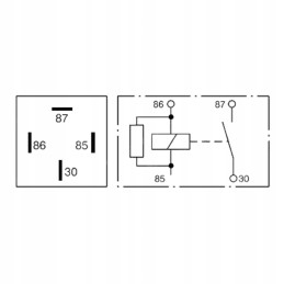 Air conditioning relay 12v 40a deutz lamborghini