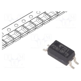 2 pcs x TOSHIBA - TLP290(GR.SE(T - Optocoupler, SMD, Ch: 1, OUT: transistor, Uinsul: 3.75kV, Uce: 80V