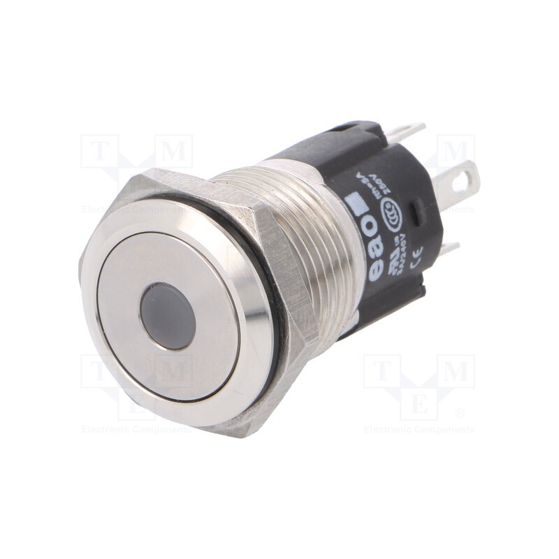 1 pcs x EAO - 82-4151.2234 - Switch: vandal resistant, Pos: 2, SPDT, 3A/240VAC, 3A/240VDC, ON-ON