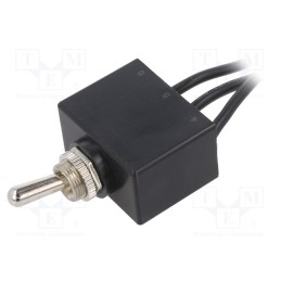 1 pcs x SWITCH COMPONENTS - TB1-1D-DC-WW - Switch: toggle, Pos: 2, SPDT, ON-ON, 25A/12VDC, Leads: leads 305mm