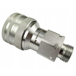 Hydraulic quick connector, socket M18x1 5 Warynski