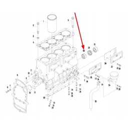 4l22 01117 rear camshaft sleeve