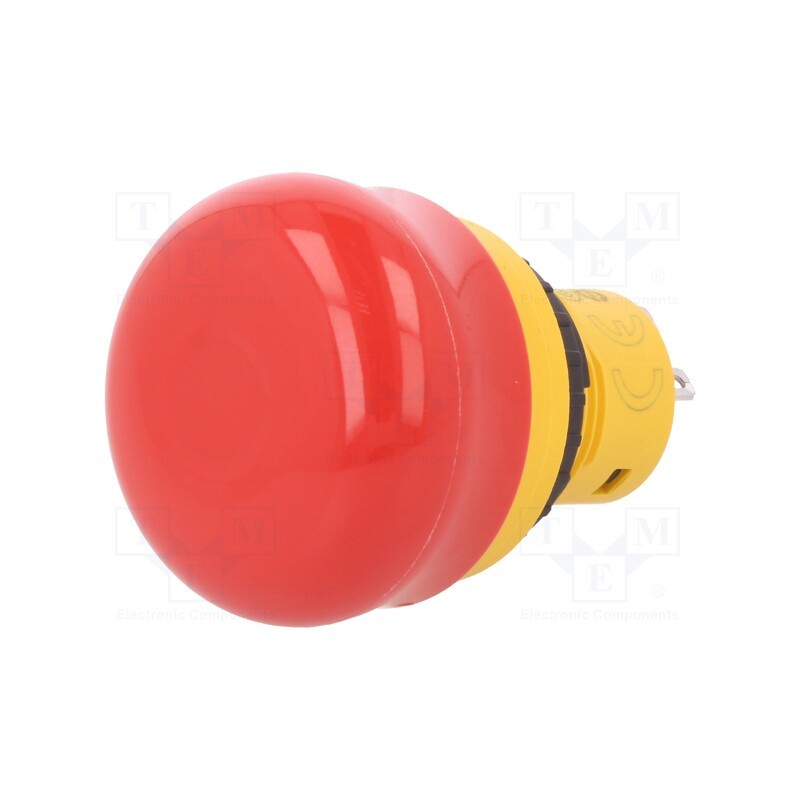 1 pcs x IDEC - AB6E-3BV02PRH - Switch: emergency stop, 16mm, Stabl.pos: 2, NC x2, red, IP65, Pos: 2