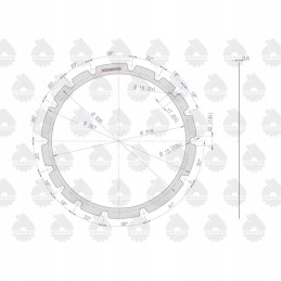 Krazelite hub reduction gear seal 0 8mm