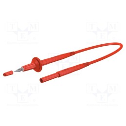 1 pcs x STu00c4UBLI - 66.9426-15022 - Test lead, 10A, banana plug 4mm,both sides, insulated, Len: 1.5m