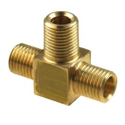 Three-way oil pipe connector, 3 p