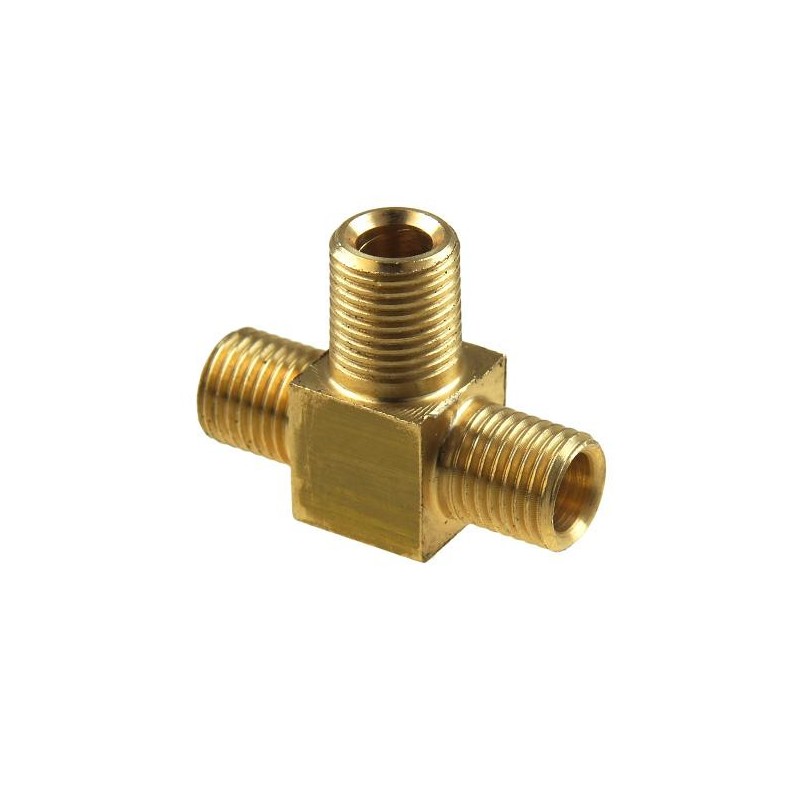 Three-way oil pipe connector, 3 p