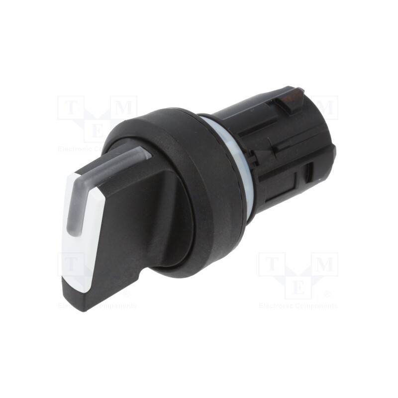 1 pcs x EAO - 45-2828.1C90.001 - Switch: rotary, 22mm, Stabl.pos: 2, white, none, IP66,IP67,IP69K