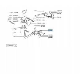 Clutch pedal switch new holland case 47813872