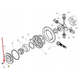 6005021687 Differential spring sprocket