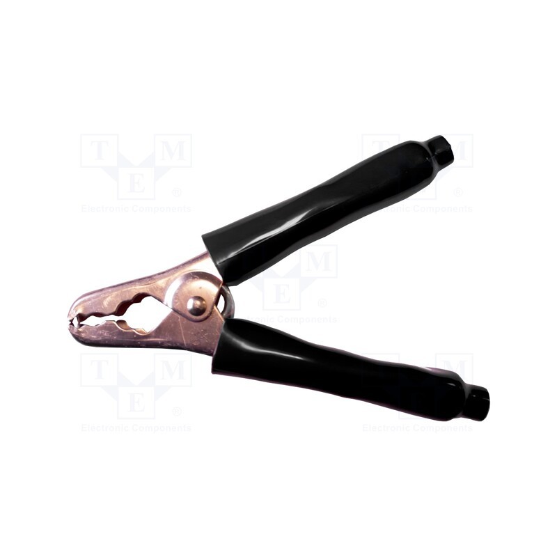 1 pcs x MUELLER ELECTRIC - BU-41C-0 - Crocodile clip, 400A, Grip capac: max.38mm, Overall len: 153mm