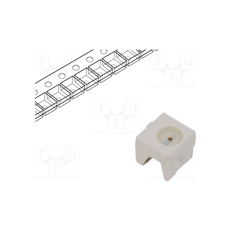 1 pcs x ams OSRAM - LS A67F-U2BA-1-3A4B - LED, SMD, 4040, red, 1.91÷6.06lm, 560÷2240mcd, 4.2x4.2x3.4mm, 120°