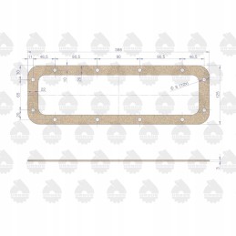 Lower seal of the reduction gear c 330 original 50013350u