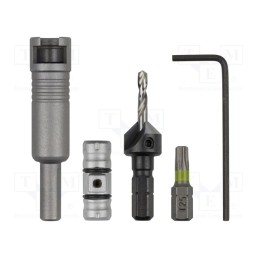 1 set x WOLFCRAFT - 3082000 - Holders for screwdriver bits, Mounting: 1/4' (C6,3mm), FLIPBIT