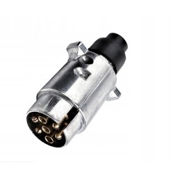 7-pole aluminum plug for trailer hitch