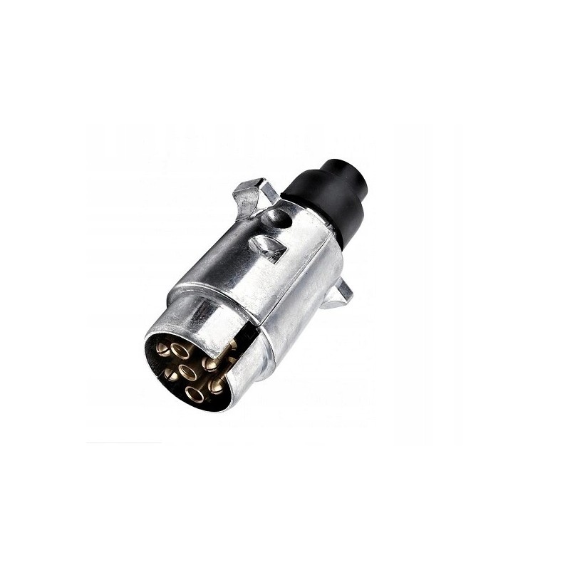 7-pole aluminum plug for trailer hitch