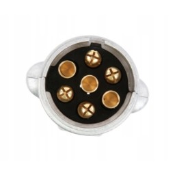 7-pole aluminum plug for trailer hitch