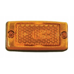 Marker lamp 5w rectangular 12 24v orange