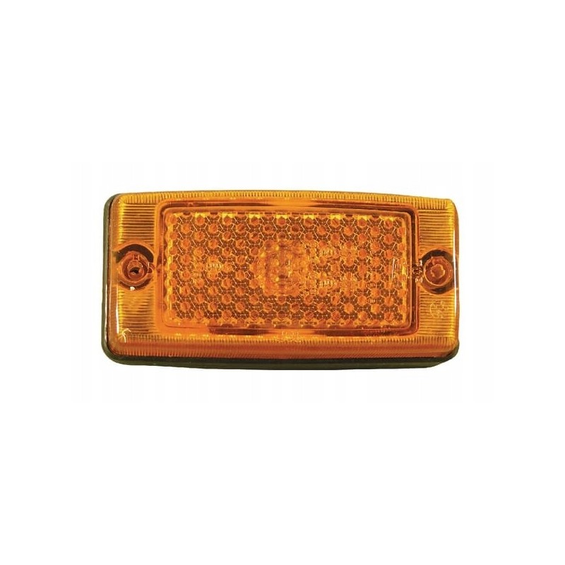 Marker lamp 5w rectangular 12 24v orange