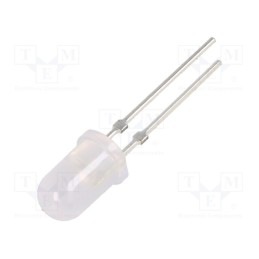 1 pcs x OPTOSUPPLY - OSY5PA5A32G-1 - LED, 5mm, yellow, 4800÷6600mcd, 30°, Front: convex, 2.1÷2.6V, 78mW