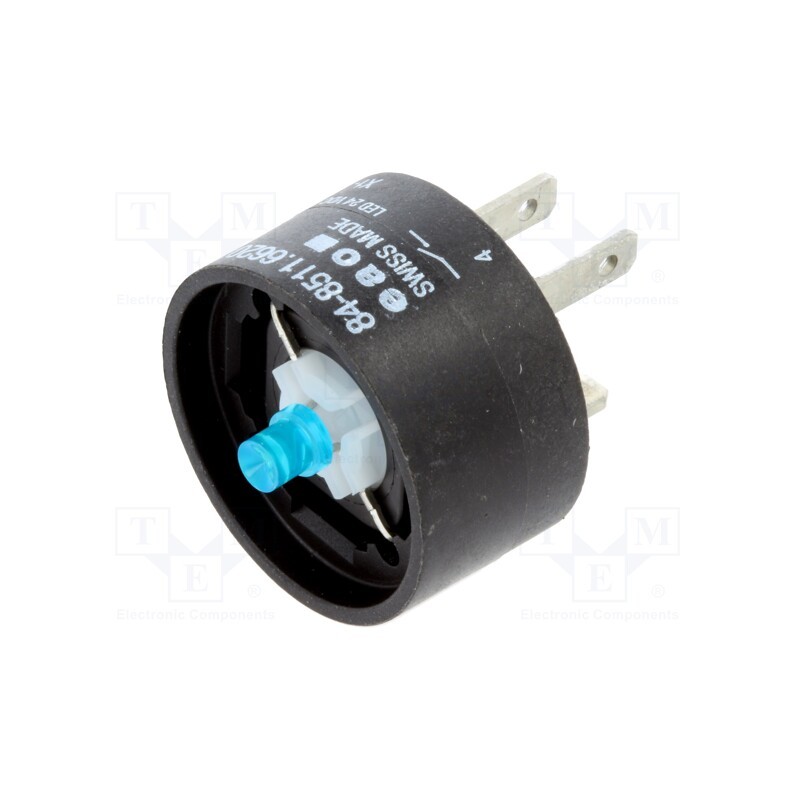 1 pcs x EAO - 84-8511.6620 - Contact block, 84, IP40, Leads: connectors 2,8x0,8mm, Contacts: NO