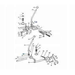 Jack seal new holland case 4984223 cnh