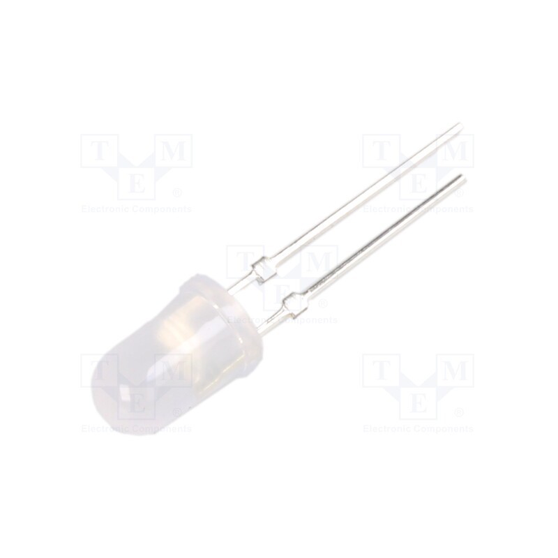 1 pcs x OPTOSUPPLY - OSR5PA5A32G-1 - LED, 5mm, red, 4800÷6600mcd, 30°, Front: convex, 2.1÷2.6V, -30÷85°C