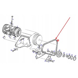 X696623300000 air conditioning compressor V-belt