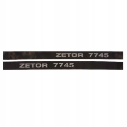 Zetor sign 7745 sticker emblem
