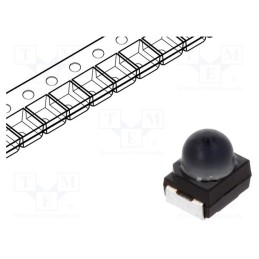 1 pcs x ams OSRAM - LR T64F-BBDB-1-1 - LED, SMD, 3030,PLCC2, red, 2240÷7100mcd, 3x3x3.8mm, 30°, 1.8÷2.4V