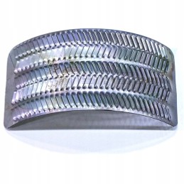 Slanted slotted sieve