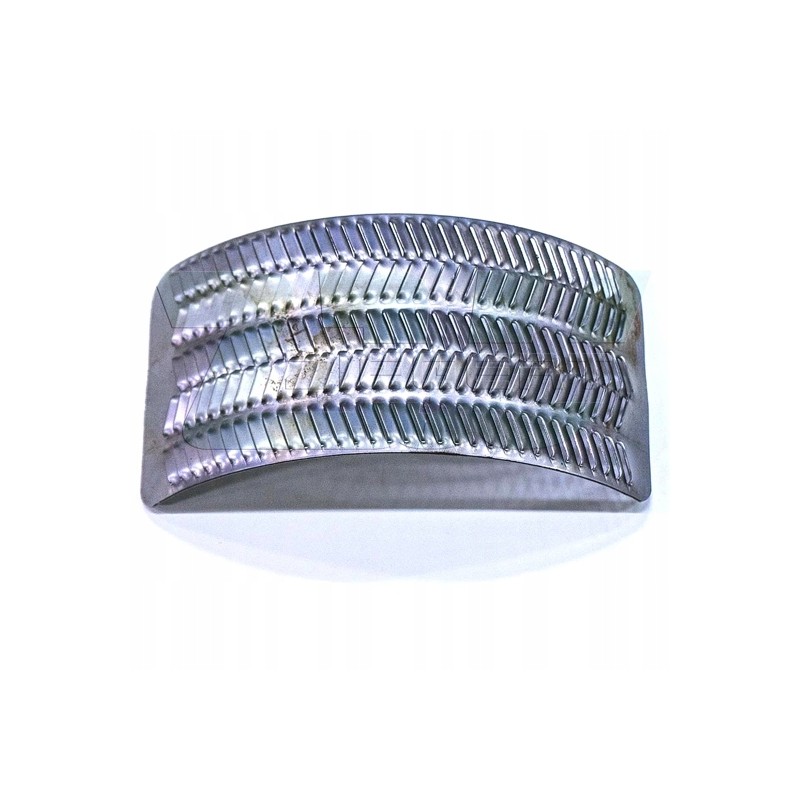 Slanted slotted sieve