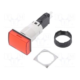 1 pcs x SCHNEIDER ELECTRIC - XB6DV4BB - Control lamp, 16mm, Harmony XB6, -25÷70°C, Illumin: LED, Ø16mm