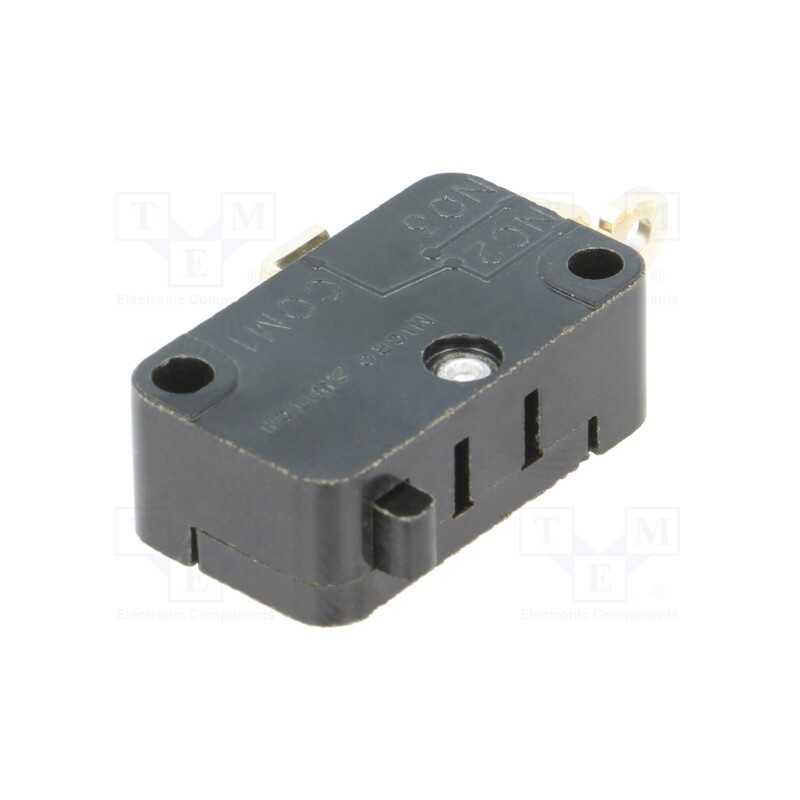 1 pcs x HONEYWELL - V3-19M - Microswitch SNAP ACTION, 15A/250VAC, without lever, SPDT, Pos: 2