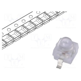 1 pcs x VISHAY - 20010030060020 - Power LED, yellow, 11°, 70mA, λd: 583÷595nm, 2.3x2.3x2.8mm, SMD