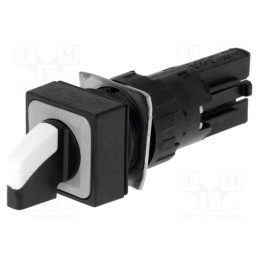 1 pcs x EATON ELECTRIC - Q18WK1R - Switch: rotary, 16mm, Stabl.pos: 2, white, Pos: 2, -25÷70°C, RMQ-16
