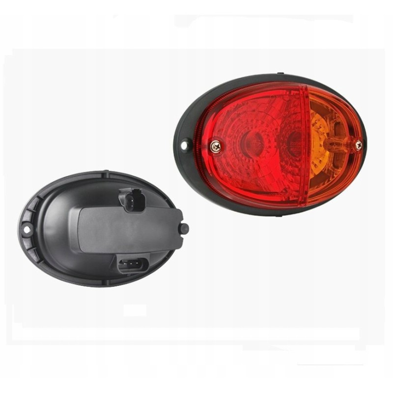 Complex rear lamp of the amp superseal dt04 bodywork